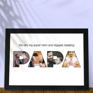 Custom Fathers Day Photo Frame – Gift for Dad-3