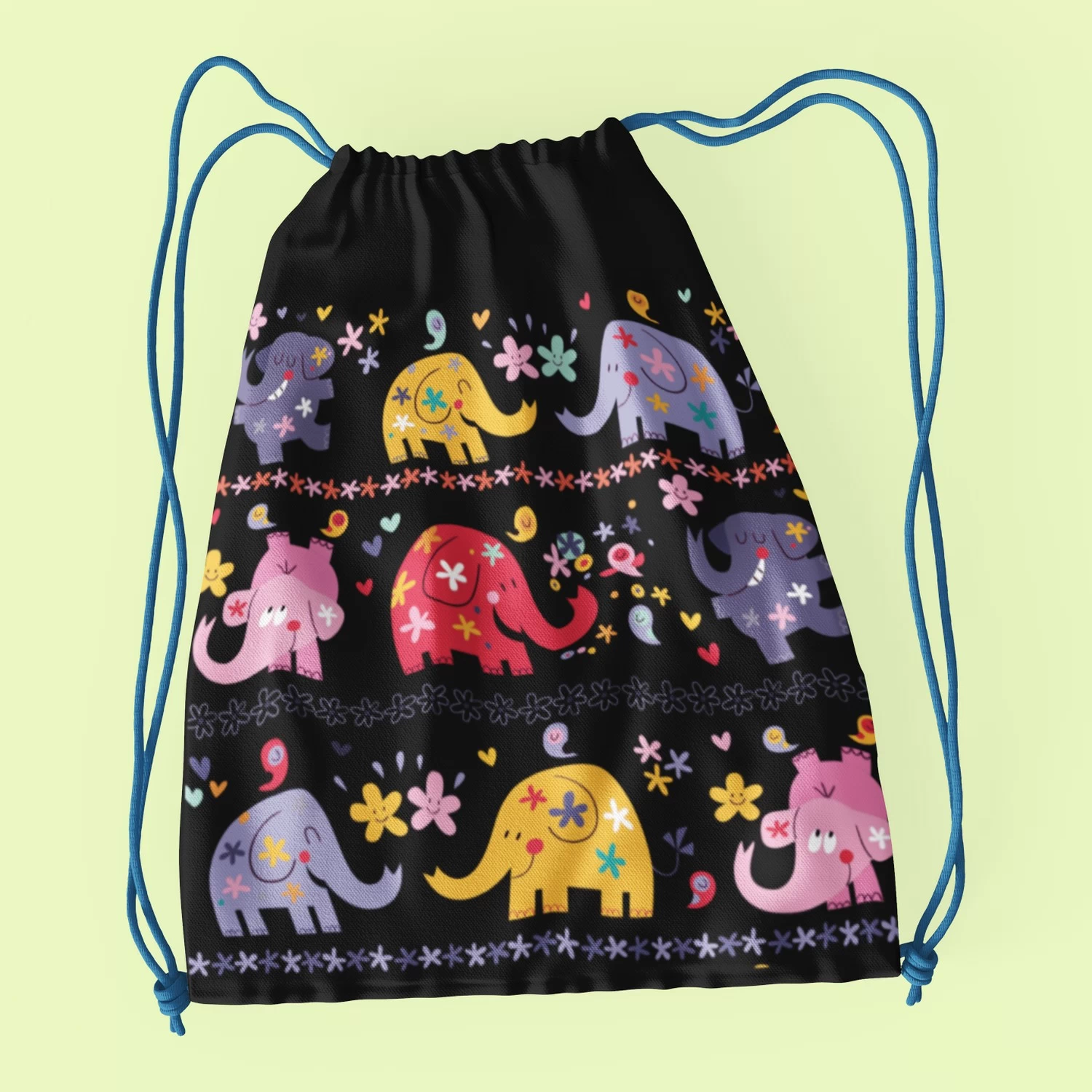 Custom Drawstring Bag with Name or Logo – Personalized Gym Bag 1 Custom Drawstring Bag with Name or Logo – Personalized Gym Bag