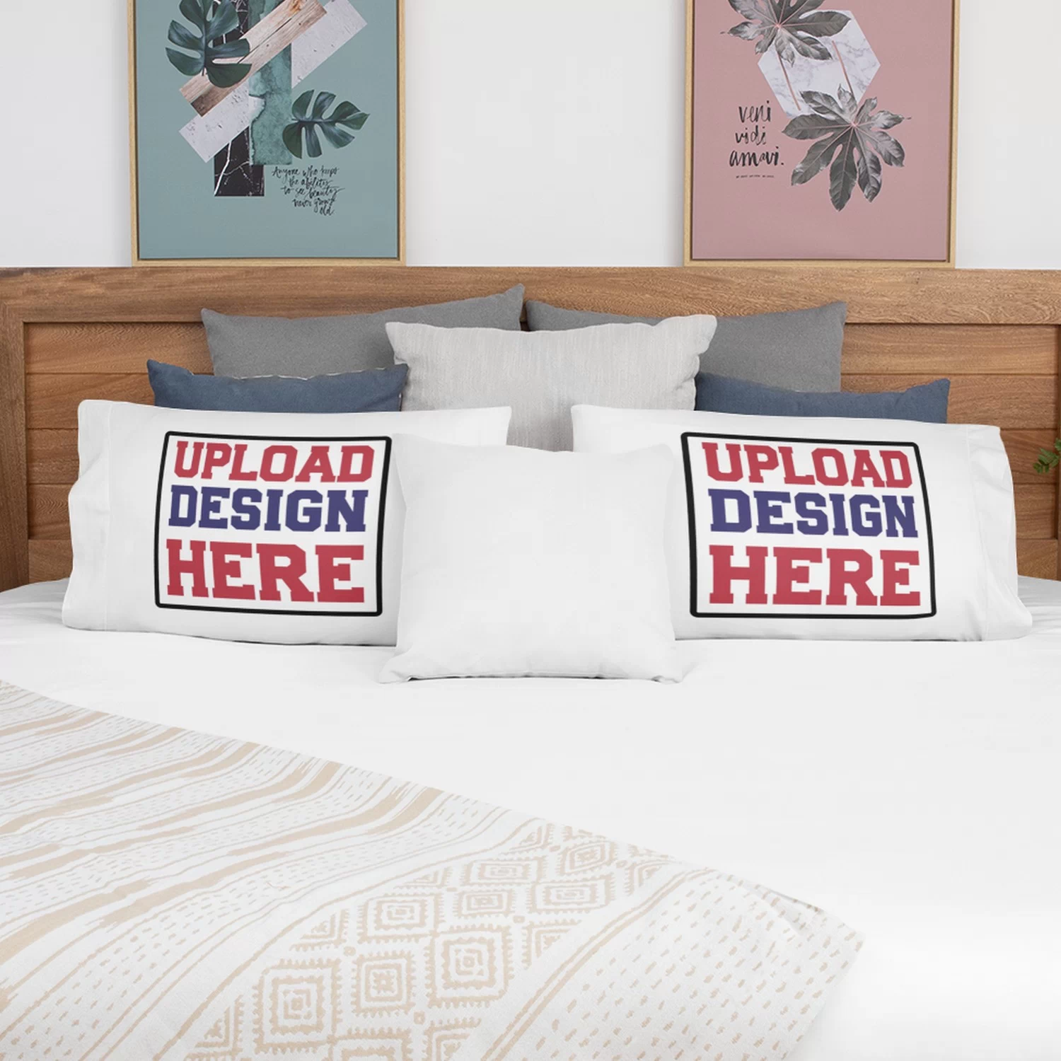 Cotton Pillow Covers – Personalized with Name or Photo 4 Cotton Pillow Covers – Personalized with Name or Photo - Image 4