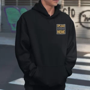 Men’s Embroidered Hoodies – Pocket Area Only | DivineBond