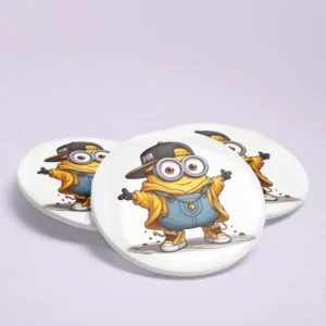 Custom Badges – Personalized Name, Logo or Quotes(set of 6)