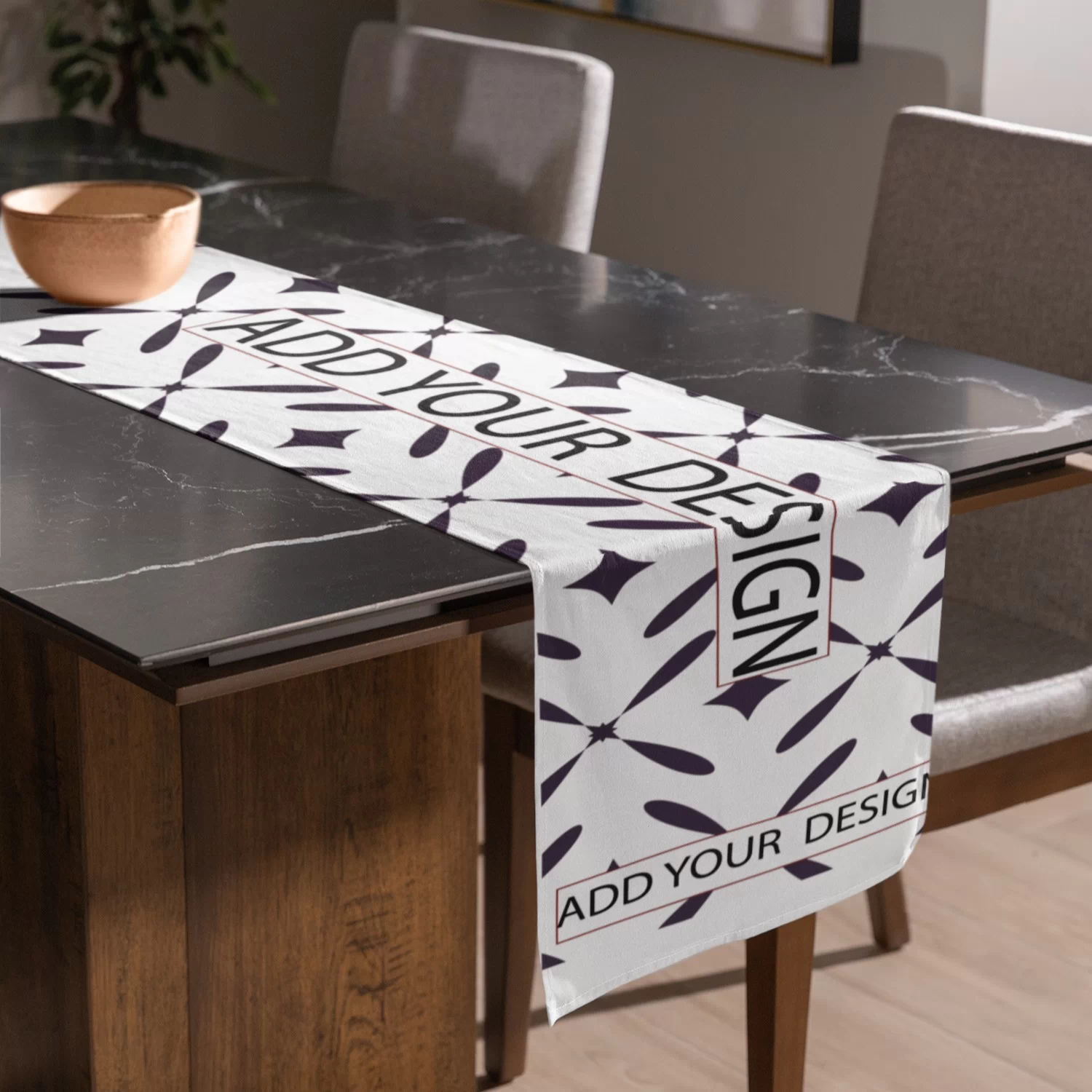 Dining Table Runner – Customized Printed Table Decor 2 Dining Table Runner – Customized Printed Table Decor - Image 2