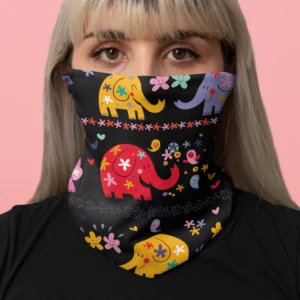 Customized Bandana Mask – Stylish & Personal Protective Face Cover(3 pcs)