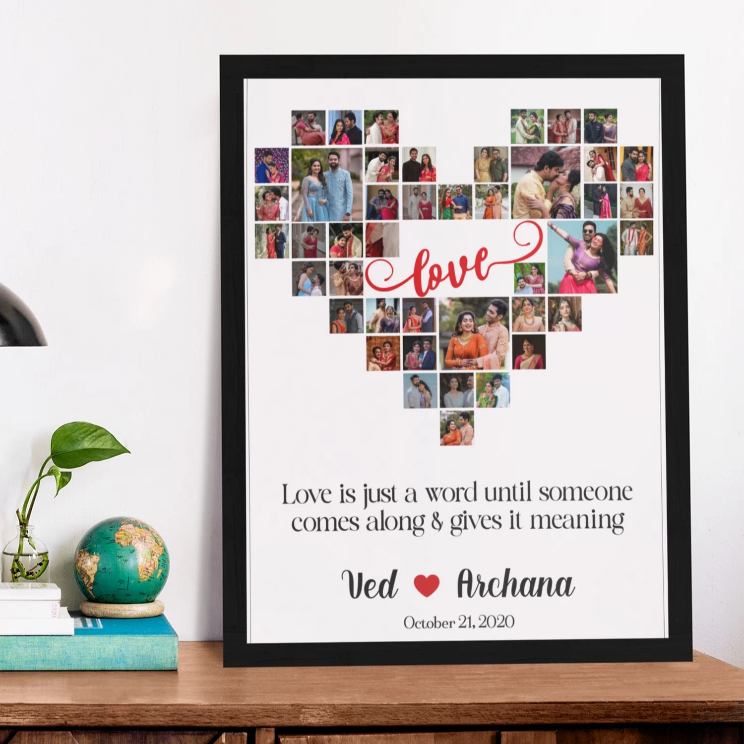 Poster Frame – Personalized Wall Art with Quote or Design 1 Poster Frame – Personalized Wall Art with Quote or Design
