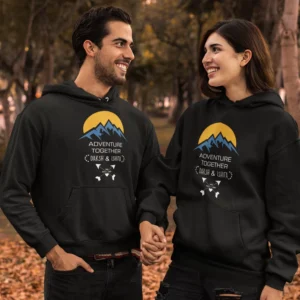 Customized Couple Hoodies