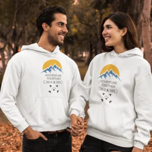 customized couple hoodies