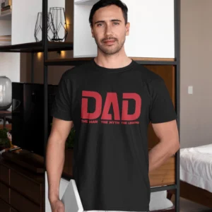 Custom Father's Day T-shirt with quote print