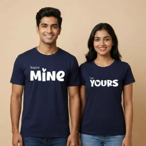 Matching Couple T-Shirts 9 Custom You’re Mine & I Am Yours Couple T-Shirts