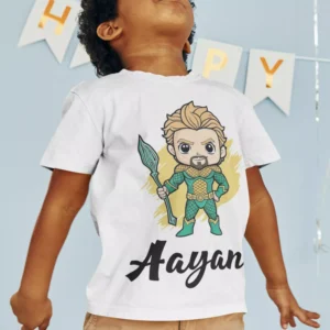 Custom Anti-Hero Superhero Name Kids T-Shirt by Divine Bonds